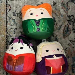 Squishmallows Mary, Winnie, and Sarah Hocus Pocus 12" Stuffed Plush